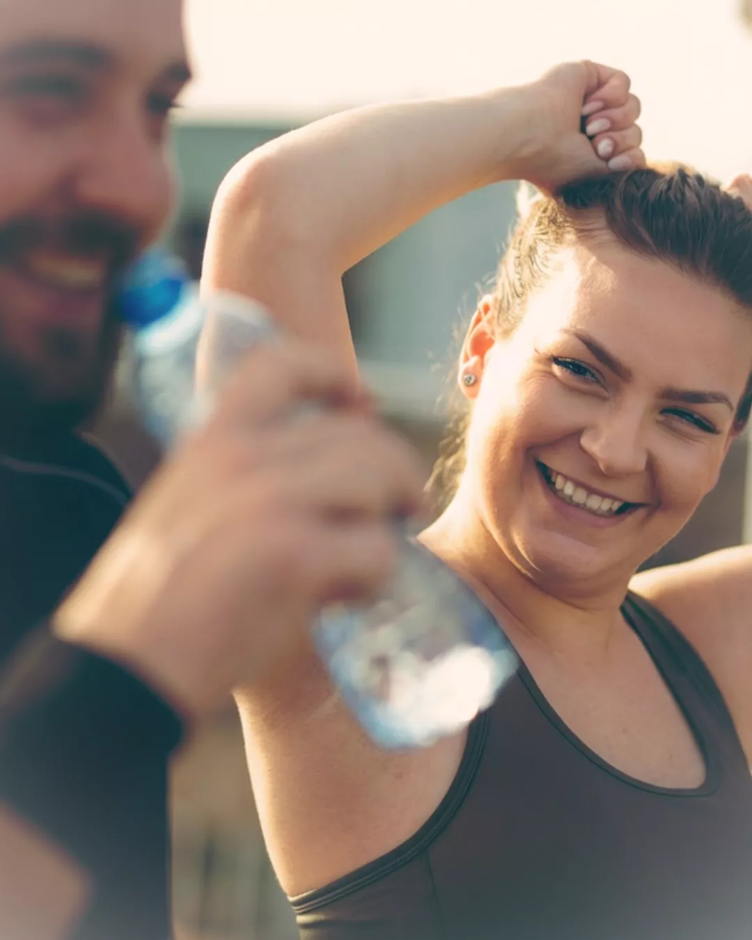 Paciente usando la app de Clivi