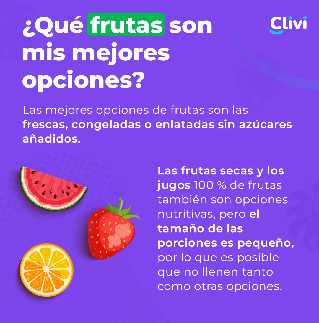 ¿Los diabéticos pueden comer frutas? Clivi ¿Los diabéticos pueden comer frutas? Clivi