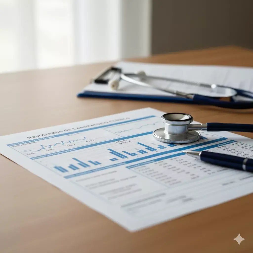 Resultados de exámenes en glucosa