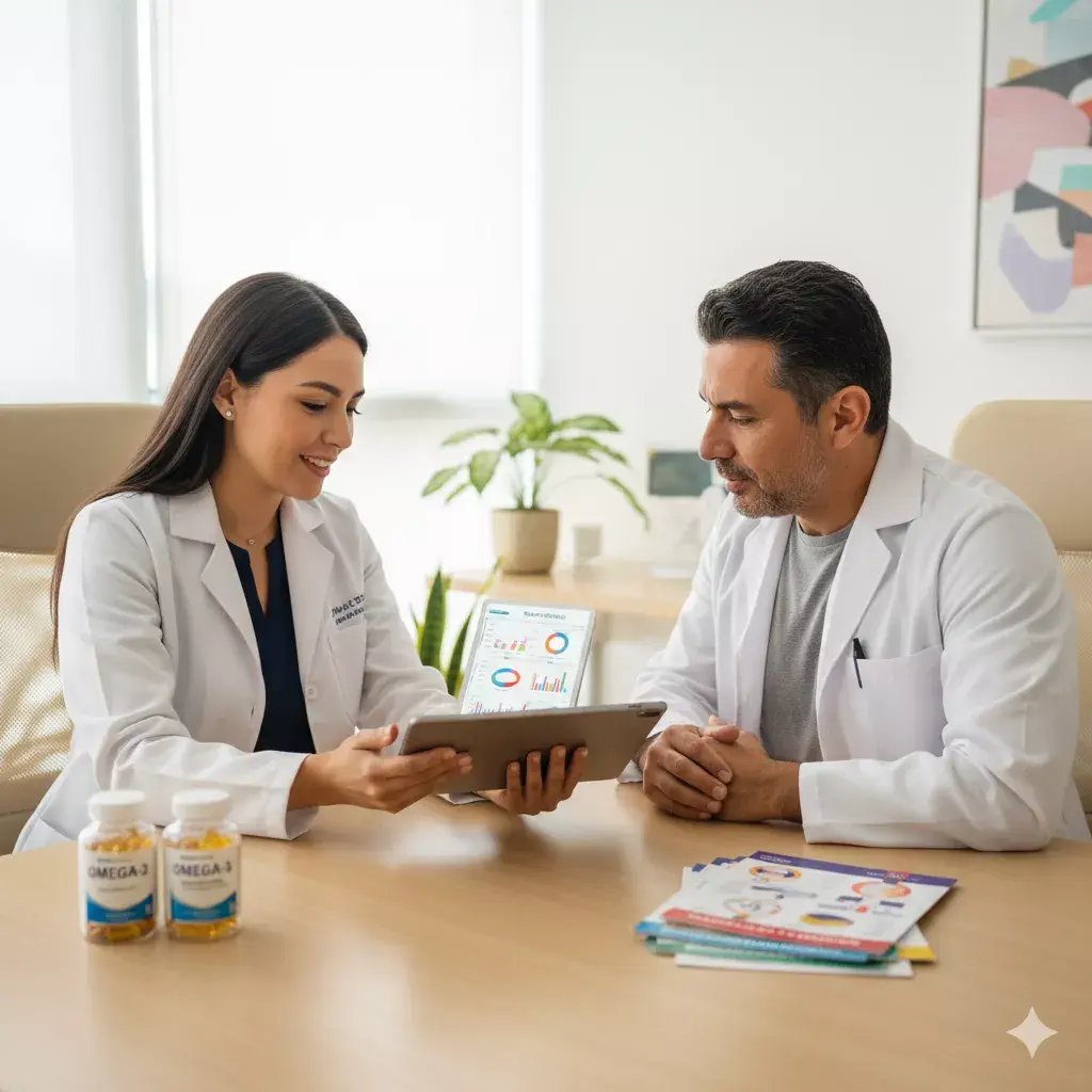 Revisión médica y suplementos alimentcios