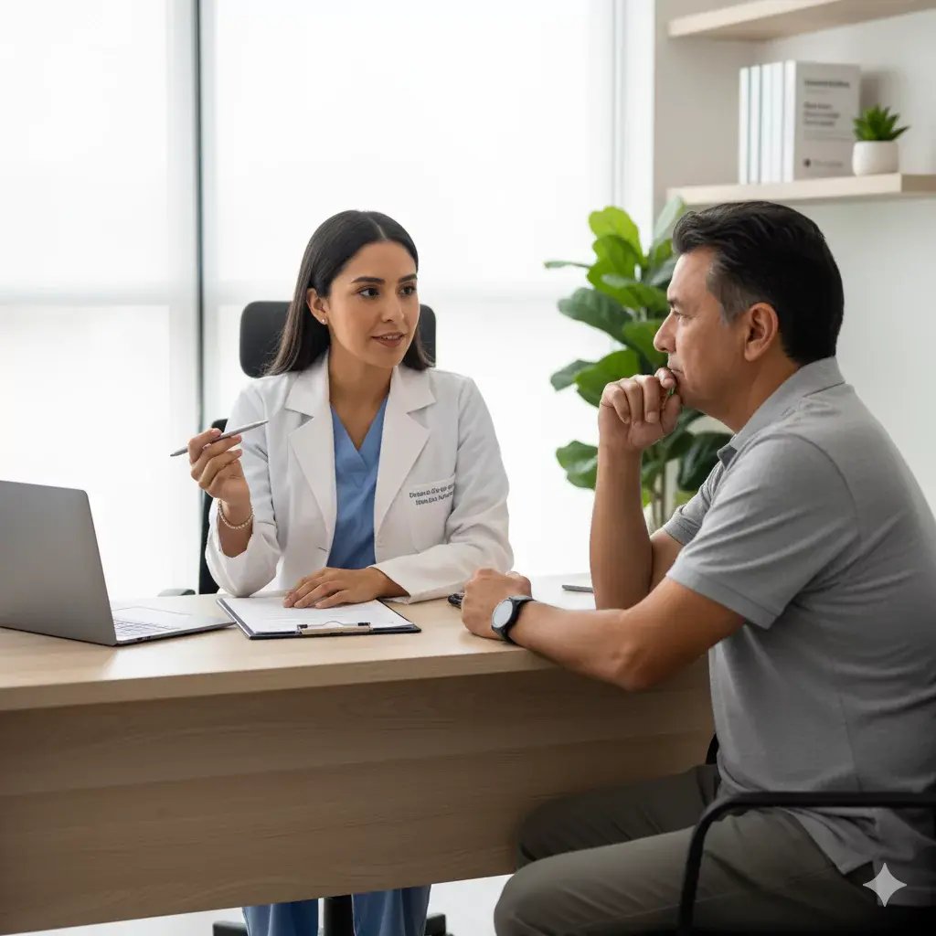 Visita al médico para que receten Semaglutida