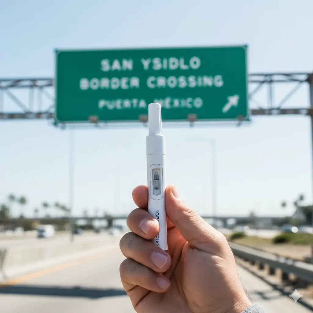 Cruzar el GLP-1 en la frontera Tijuana-San Diego