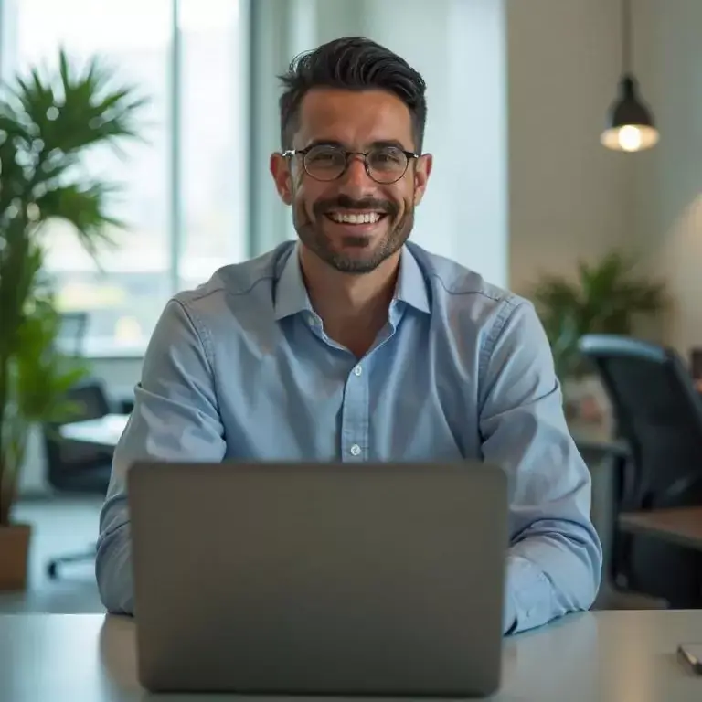 Ejecutivo en consulta digital