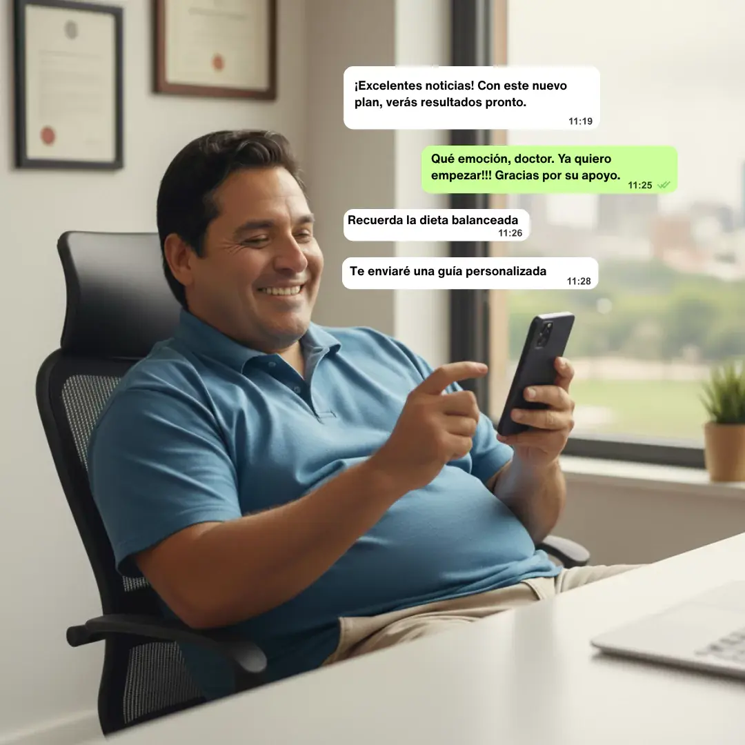 Médico en consulta