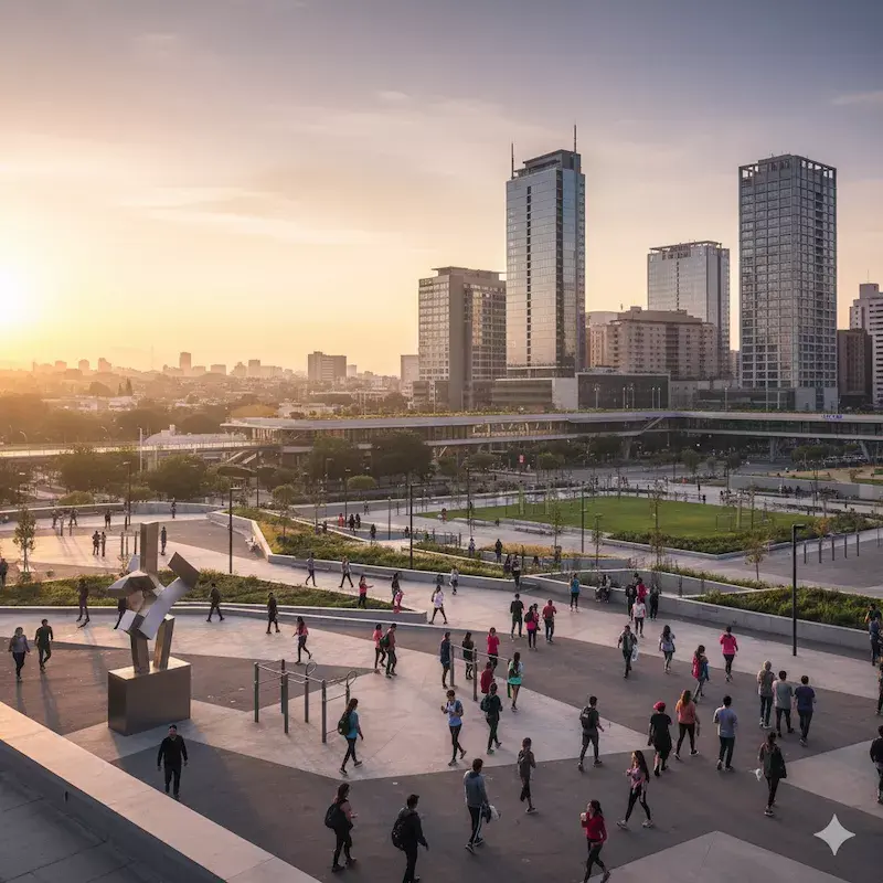 Imagen panorámica de Guadalajara