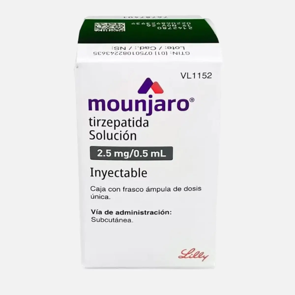 Caja de Wegovy 1.7 mg